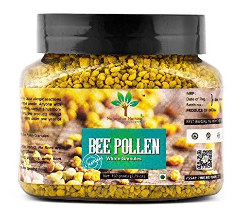 [BRSWGFA3PN5GOFIU] Natural or Nothing | Granule Bee Pollen (150 Grams)
