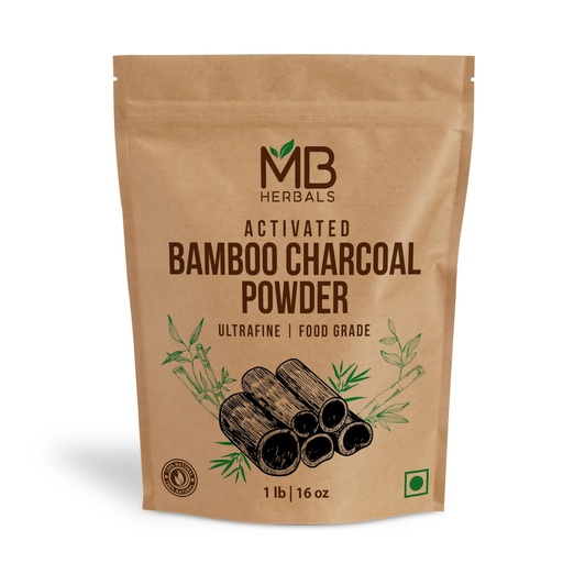 [BRSROHY5AUBA4HI7] MB Herbals Activated Bamboo Charcoal Powder, 454 g