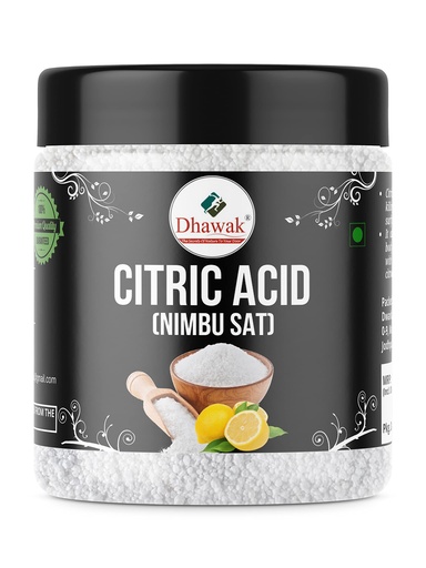 [BRSW2GQ7PN7GGFI4] Citric Acid | Nimbu Sat | Natural Sour Agent | Food Preservative | Healthy Cooking | Tangy Flavor | Diet Ingredient | Pure Citric Acid | Cooking Essential | Food Additive - 250 gm