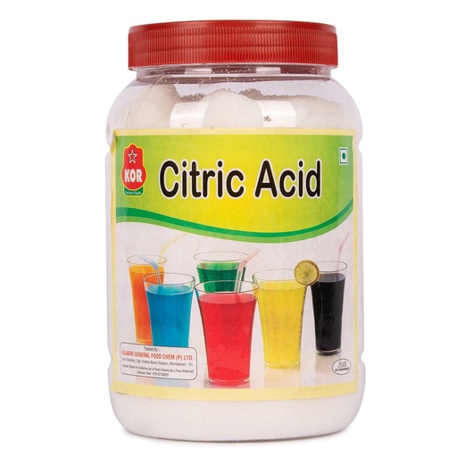 [BRSWYH32B4PBUHLJ] KOR Citric Acid Unhydrided Powder, 800g /Nimbu Fool for Cooking/Food Grade Citric Acid Powder for Cleaning, Home & Kitchen/Nimbusat/Tatri/Multiple Purpose Use in Baking Making Malai Peda, Jalebi, Poha Chivda, Dhokla