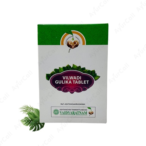 [BRSROCQNDEMAG2TU] Vaidyaratnam Vilwadi Gulika Tablet(100 Tablets)