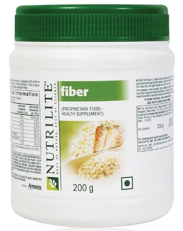 [BRSWKH32CQNGYFT5] Amway NUTRILITE Fiber powedr (Pack of 200 grams powder), 1 count