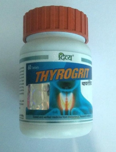 [BRSWYAARBN5GG2TV] Patanjali's Divya Thyrogrit 60 Tablets