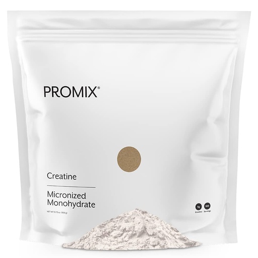 [BRSWKFQROMMRUGYZ] ProMix Nutrition Creatine Monohydrate Powder, Unflavored - 5g of Micronized Creatine per Serving - Increase Muscle Gain, Strength & Power & Supports Recovery - 180 Servings