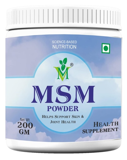 [BRSRMGT5DEBBYE35] MSM (Methylsulfonylmethane) Powder, 200 Gram, Pack of 1