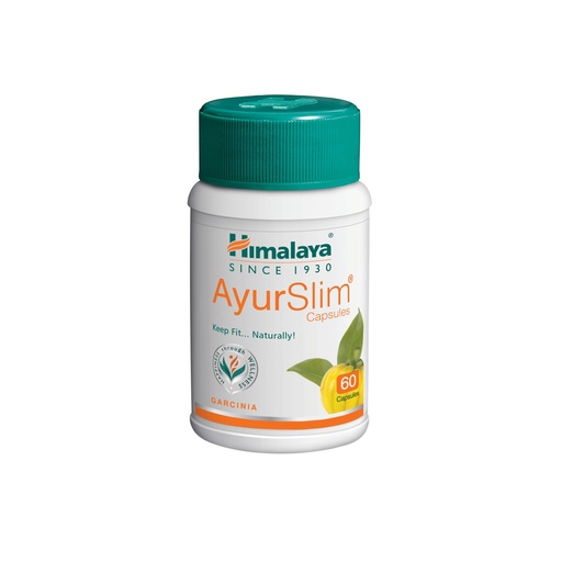 [BRSWIYIFAYFWIGTI] Himalaya Wellness AyurSlim Capsules - Pack of 60 Pieces (Weight Management)
