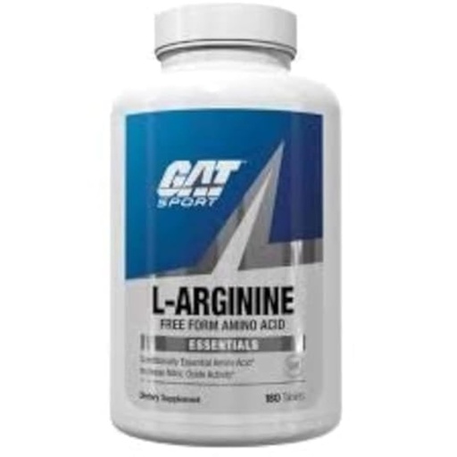 [BRSWGBTYOIBQYALO] GAT Sport L-Arginine Tablets, 180 Count