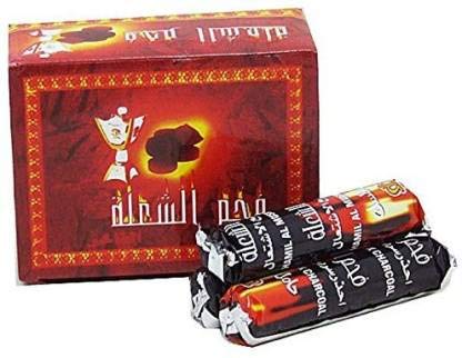 [BRSWGBQ7A56BEALO] Hamil Al-MUSHK Special Hookah Charcoal,30 Tablet Pack