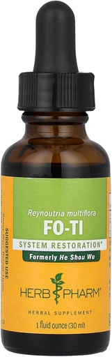 [BRSWIYTYC4CWACLM] Herb Pharm He (Ho) Shou Wu Extract lichid pentru suport de sistem musculo-scheletic - 1 Ounce