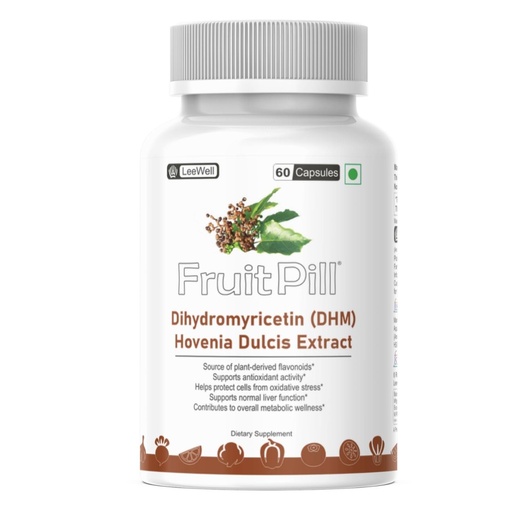 [BRSRGH3YBMFGKGTH] by LeeWell Dihydromyricetin (DHM) Hovenia Dulcis Extract 200mg Liver Health, Anti-inflammatory, Antioxidant support - 60 Capsules