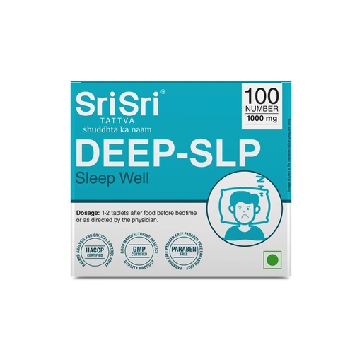 [BRSROAY3DN6RGCL4] DEEP-SLP for Better Sleep, 100 Tabs | 1000 mg