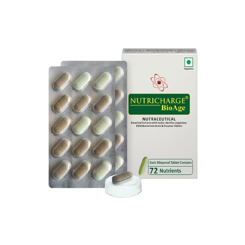 [BRSROFT3AQPBYFLH] Nutricharge BioAge Supports detoxification (Pack Of 1)