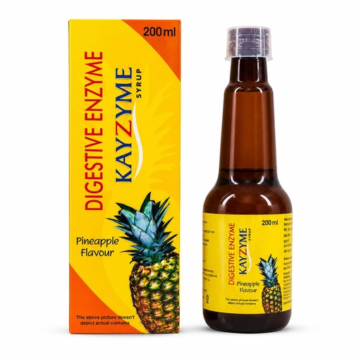 [BRSRYFQTAEGWAELP] Kayzyme Digestive Enzyme Syrup Pineapple Flavour 200ml