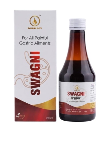 [BRSRY2QTPMPQOG3D] Swagni Herbal Digestive Syrup | Daily Digestive Wellness Support | Herbal Liquid Supplement | 200 ml (Pack of 2)