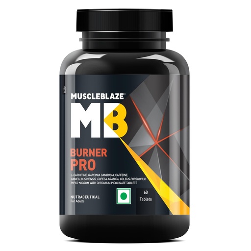 [BRSWYAYEOUMB4AL5] MuscleBlaze MB-Burner PRO, 60 Tablets