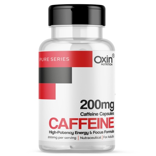 [BRSRYYYROENGEHTP] Oxin Nutrition Caffeine 200mg Capsule - 60 Capsules