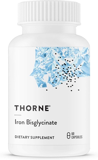 [BRSRAHY7B55A4A34] Thorne Iron Bisglycinate 60 Capsules