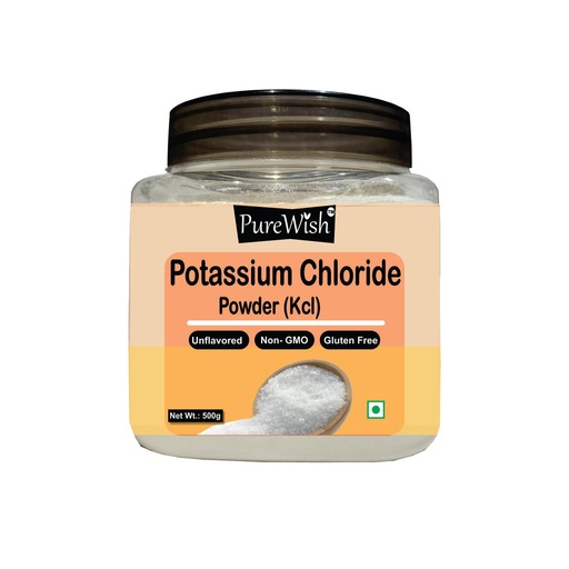 [BRSRACABCQBAA33U] Potassium Chloride Powder (KCL Essential Mineral), 500g