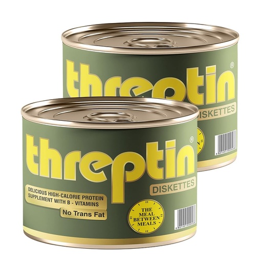 [BRSRYYYEC5YG2G35] Threptin Protein Diskettes| Healthy for Men and Women - 275g, High Protein Diskette enriched, Essential Vitamins, Minerals and Antioxidant -Vanilla Flavor|100% Veg Pack of 2