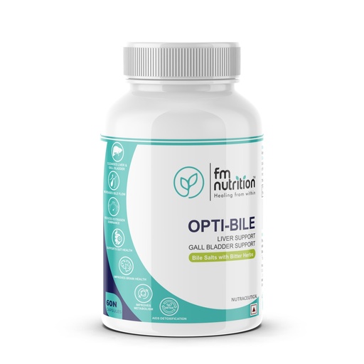 [BRSREYD2CR6ROCY7] Opti‑Bile, Bile Salts with Bitter Herbs, 60 Capsules – Liver, Gallbladder & Digestive Support – Bile Flow & Detox Formula