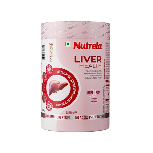 [BRSREFI5CIBR43Y4] Nutrela Liver Health | High-Protein Nutritional Supplement for Liver Detox & Repair | Botanical Extracts & 21 Micronutrients – 400g