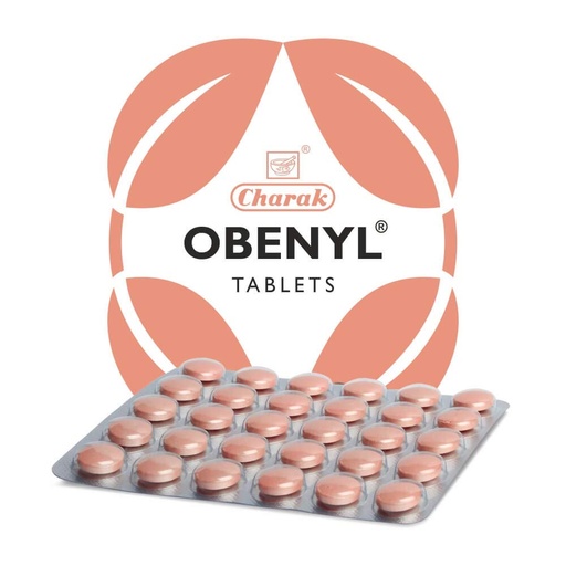 [BRSWGYL3CUIBYE3J] Charak Pharma Obenyl Tablet for healthy weight management (30 Tablets (Pack of 3))