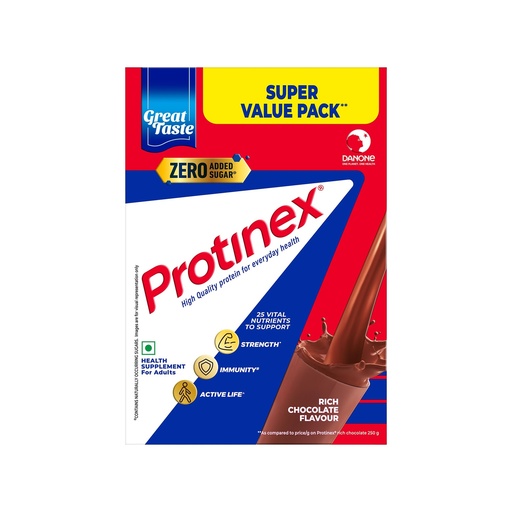 [BRSW2AQFBMFAIGTB] Protinex Rich Chocolate, 1 Kg | Get 40% daily protein requirement for strong muscles when prepared with 200ml milk | High Protein | Zero Added Sugar | Nutritional Drink for Men and Women