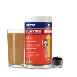Gritzo SuperMilk Growth+ (13+ Girl), Cafe Mocha, 400g