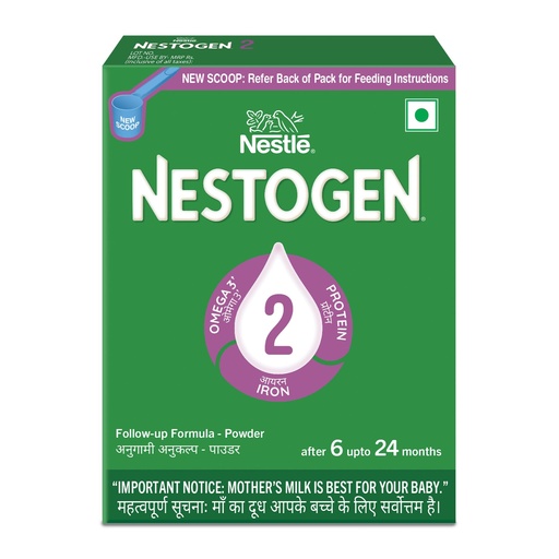 [BRSRAHACBMJR6FY3] Nestlé NESTOGEN 2 Follow-Up Formula Powder, for infants 6-24 Months, 400g