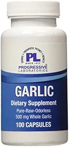 [BRSWKHDYDEGQO3Y7] Garlic Supplement, 100 Count by Progressive Labs