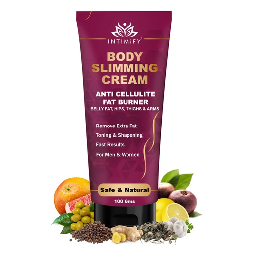 [BRSREGIBBECWEYDV] INTIMIFY Slimming & Fat Burner Cream | Enriched with Natural Ingredients | For Women & Men 100g