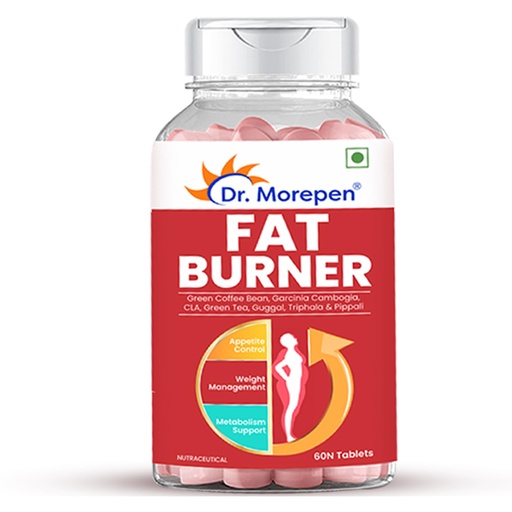 [BRSW2GIZBEOQYETA] DR. MOREPEN Fat Burner Tablet 100% Natural and Safe | 60 Tablet Weight Loss Supplement With Garcinia Cambogia, Green Coffee Beans,Green Tea Extract & L-Carnitine | Metabolism Booster For Men & Women