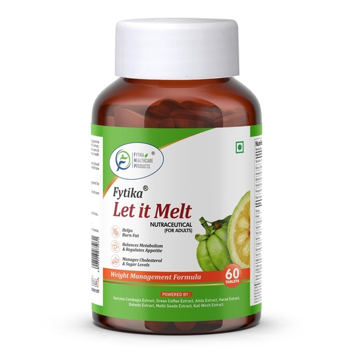 [BRSREFIYOEIWMHIU] Fytika Let It Melt Fat Burner Tablets for Men and Women | Support Fat Burn, Metabolism Balance, Appetite Control & Energy Boost with Natural Extracts for Daily Wellness 60 Tablets