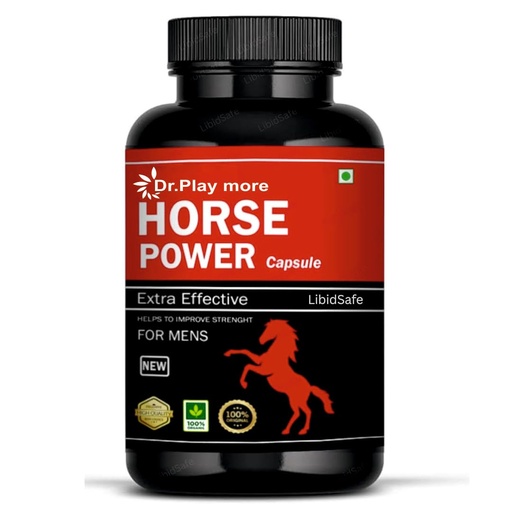 [BRSRYZQEBV4GG23A] Instant Effective Horse Power Capsule - Advanced Formula - Enriched with Ayurvedic Herbs for Long Lasting Result