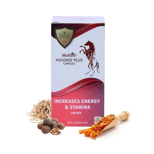 [BRSWYFAECMNA4F3X] Multani Nookee Plus Capsule, 60 Veg Capsules