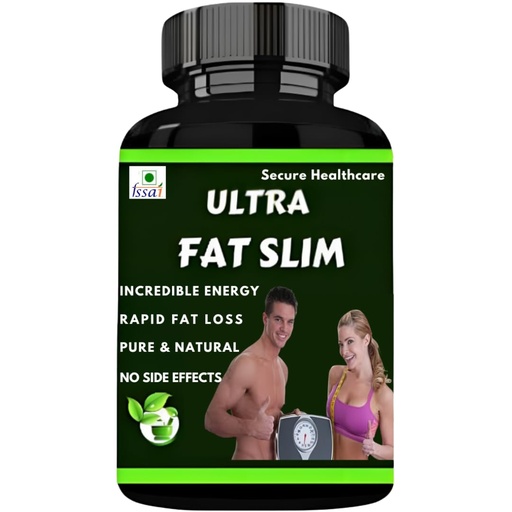 [BRSRAH33O4CWOAIU] Ultra Fat Slim/Organics Ayurvedic Medicine Helps For Weight Loss (30 Capsules) Pack 1