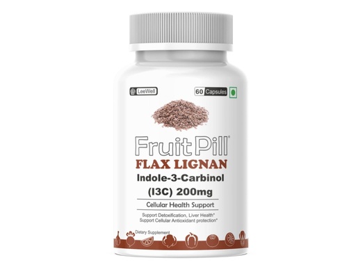 [BRSRGGQZPMPQOD3H] by LeeWell Flax Lignan with Indole-3-Carbinol (I3C) 200 mg | flax seed lignan extract | healthy estrogen metabolism | support hormonal balance for women, men | Liver health supplement -60 Capsules