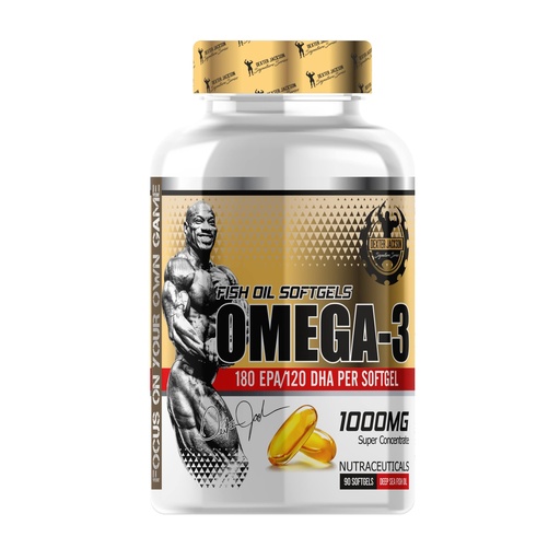[BRSRMAAZCV6QID3O] Dexter Jackson Omega-3 1000Mg (90 Softgels)