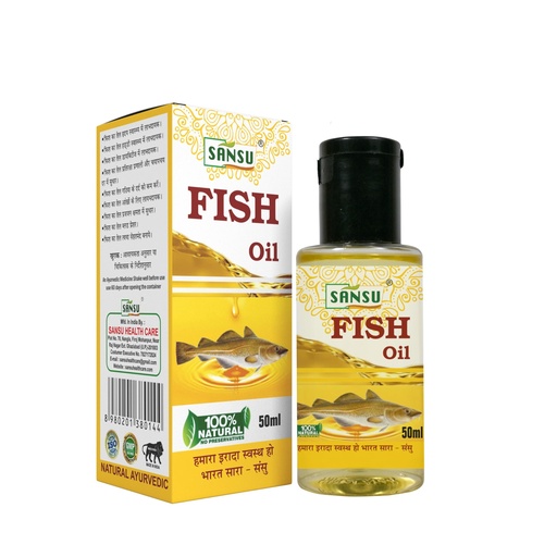 [BRSRYZARBANQADLO] Sansu Fish Oil 50ml (Pack Of 2)