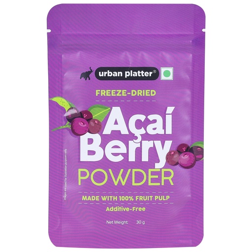 [BRSREAT5DNYQAYLX] Urban Platter Freeze-Dried Acai Berry Powder, 30g