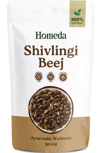 [BRSWGFQKOV5R63D4] Shudh Online Shivlingi Beej, Shivling, Sivalingi Seed (50 Grams), Shivlangi, Shivalinga, Bryonopsis Laciniosa