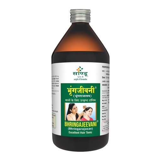 [BRSW2FIZBYFBU33Z] SANDU Bhringajeevani Liquid (450 Ml)