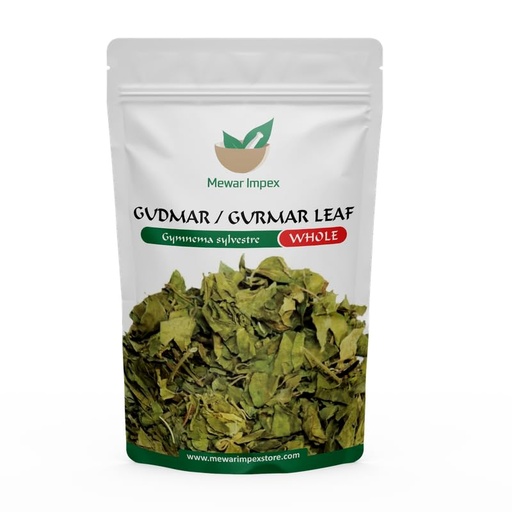 [BRSROEABCANQKYLO] Mewar Impex Gurmar Leaves - 250 gm Gudmar Leaves | Sirukurinjan | Madhunashini | Gymnema Sylvestre | Periploca of The Woods, Gurmar Leaf Whole
