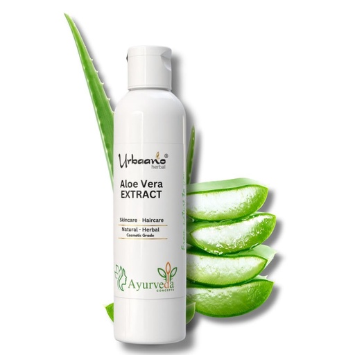 [BRSRGGIOCAPQ2AA7] Aloe Vera Liquid Extract for DIY Skin Care & Hair Care | Natural Hydrating Botanical Concentrate | For Gel, Face Masks, Creams, Serums & Soap Making 100ml
