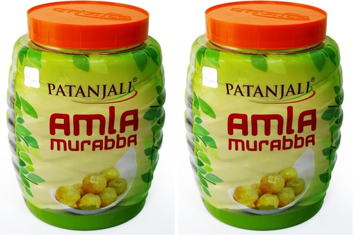 [BRSRYZY3OR5QMDTA] Patanjali Amla Murabba 1 kg (Pack of 2)