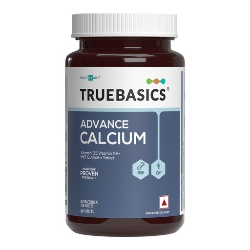 [BRSWGAY2C57WGD3X] TrueBasics Advance Calcium, 90 Tablets