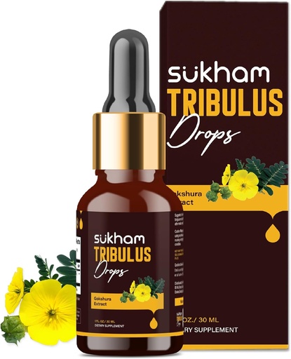 [BRSRA2YZBYAR6AY4] Tribulus Terrestris Liquid Drops TTT-120 Tribulus Extract tención 3rd Party Lab Tested Silencio for Recovery &amp; Performance- 1 FL.OZ (40 Servings) con Saponins & Flavonoids, Alcohol-Free Liquid Concentrate