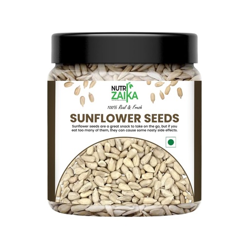 [BRSREAI2BYNRY3Q7] NUTRIZAIKA Sunflower Seeds | Mega Crunchy | Nutrient-Rich | Versatile Use in Snacking, Baking, and Cooking 1kg