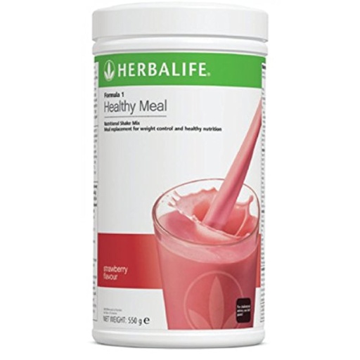 [BRSWGHYZOACRS3AU] HERBALIFE NUTRITIONAL SHAKE MIX STRAWBERRY FLAVOUR 500g