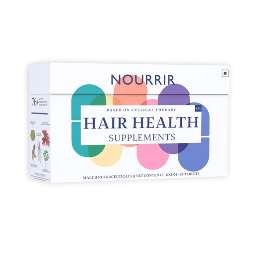 [BRSROCQNBZYR6AL2] Men's Hair Growth Tablets - Biotin, DHT Blockers, Vitamins - Promotes Thick Hair, Balances Hormones | 1 Month Supply